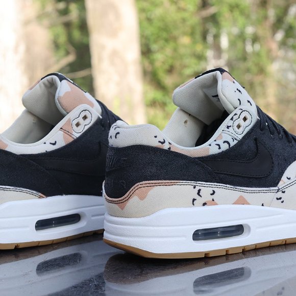 Nike Air Max 1 Premium Beach Camo Custom - Picture 13 of 14